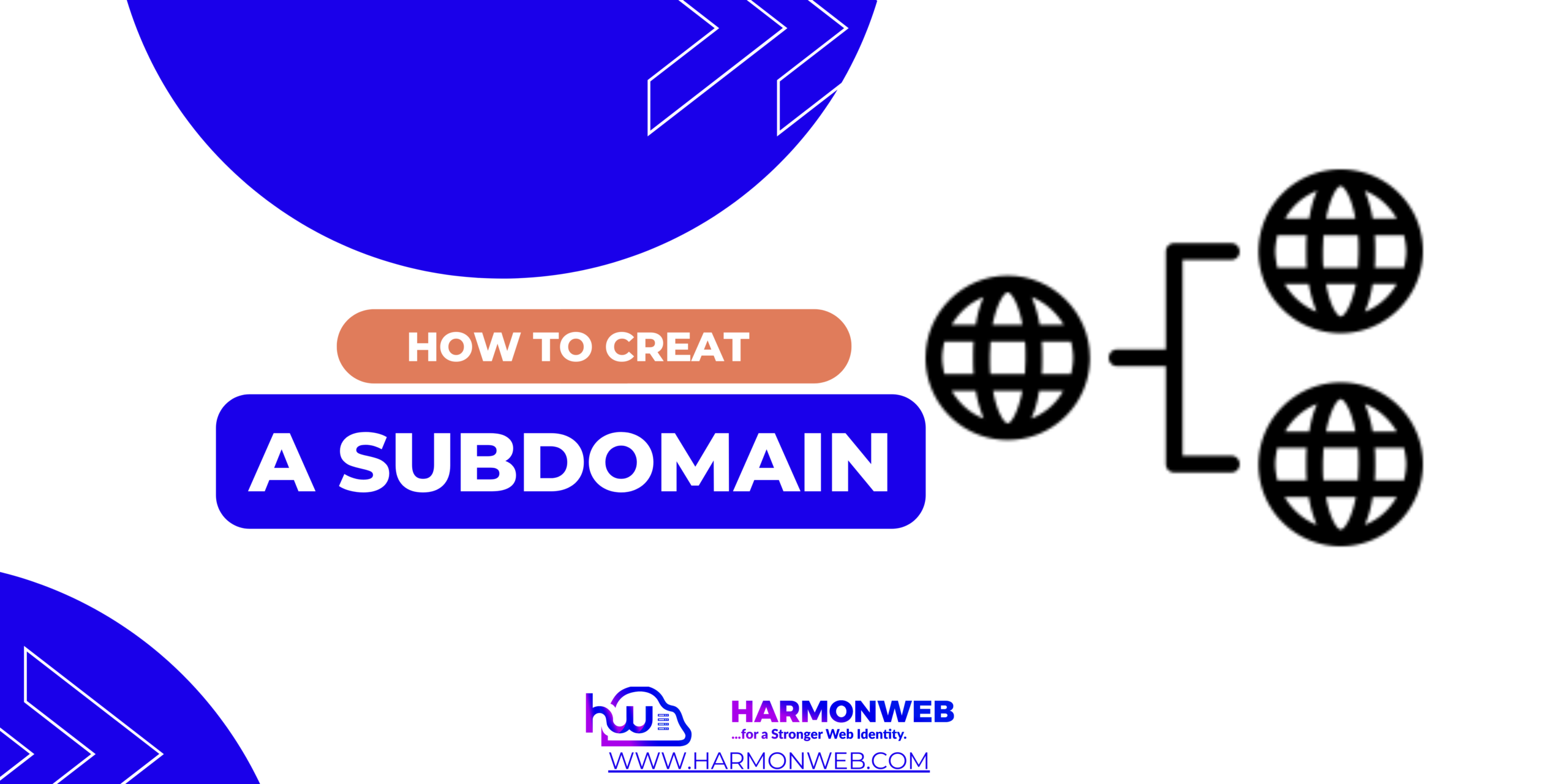 How To Create A Subdomain On HarmonWeb