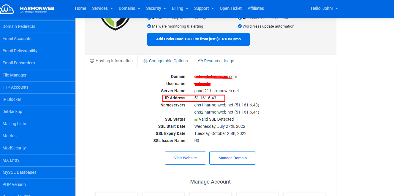 How To Create A Subdomain On HarmonWeb | HarmonWeb Blog