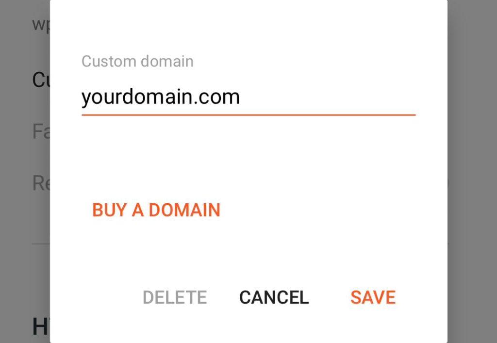 Set up a custom domain in Blogger