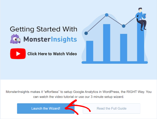 monster insights setup wizard