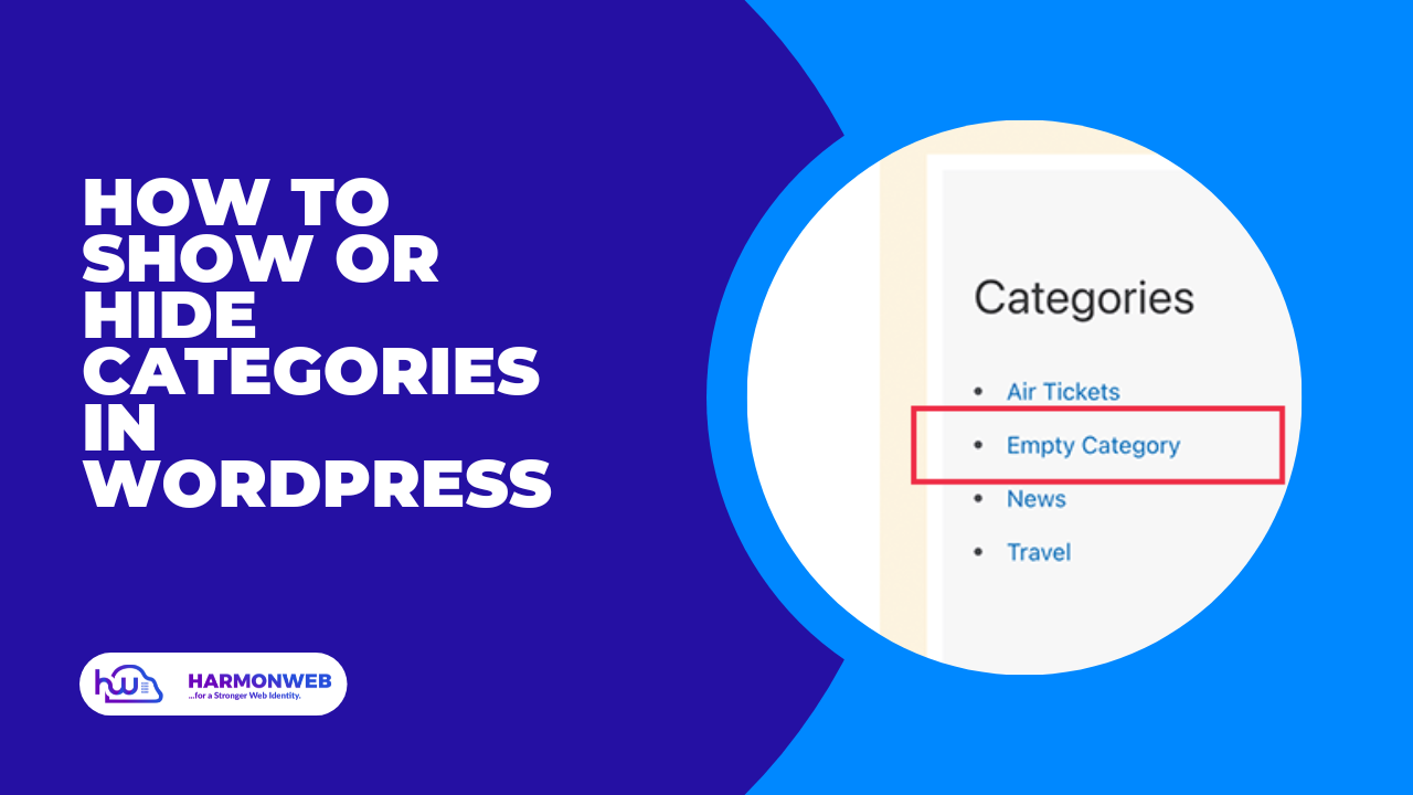 How to Show or Hide Categories in WordPress