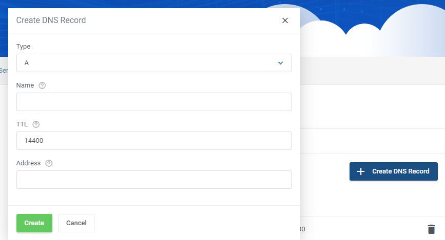 Create DNS Record