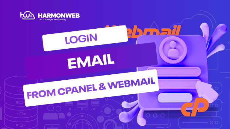 How to log into Email from cPanel and Webmail | HarmonWeb Blog