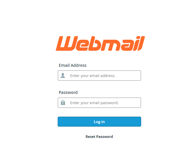 log into email from webmail
