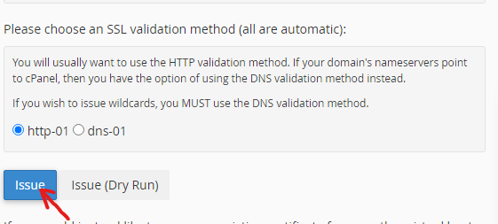 install lets encrypt in cpanel