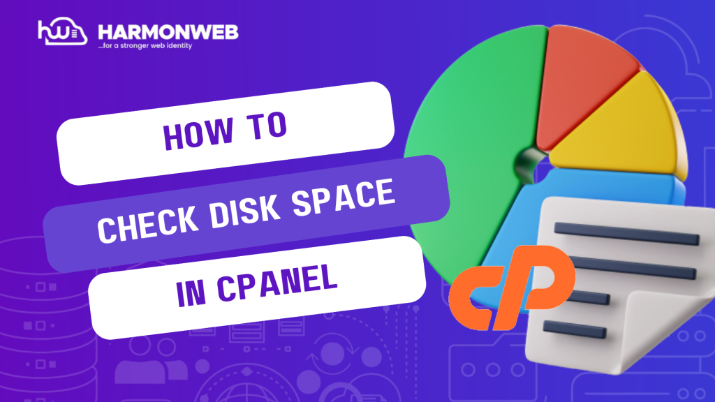 checking disk space in cpanel