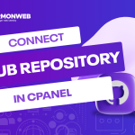 connect github repository in cpanel