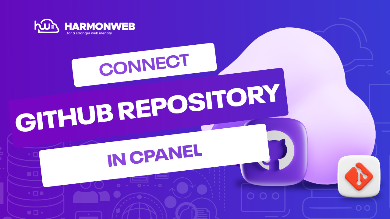 connect github repository in cpanel