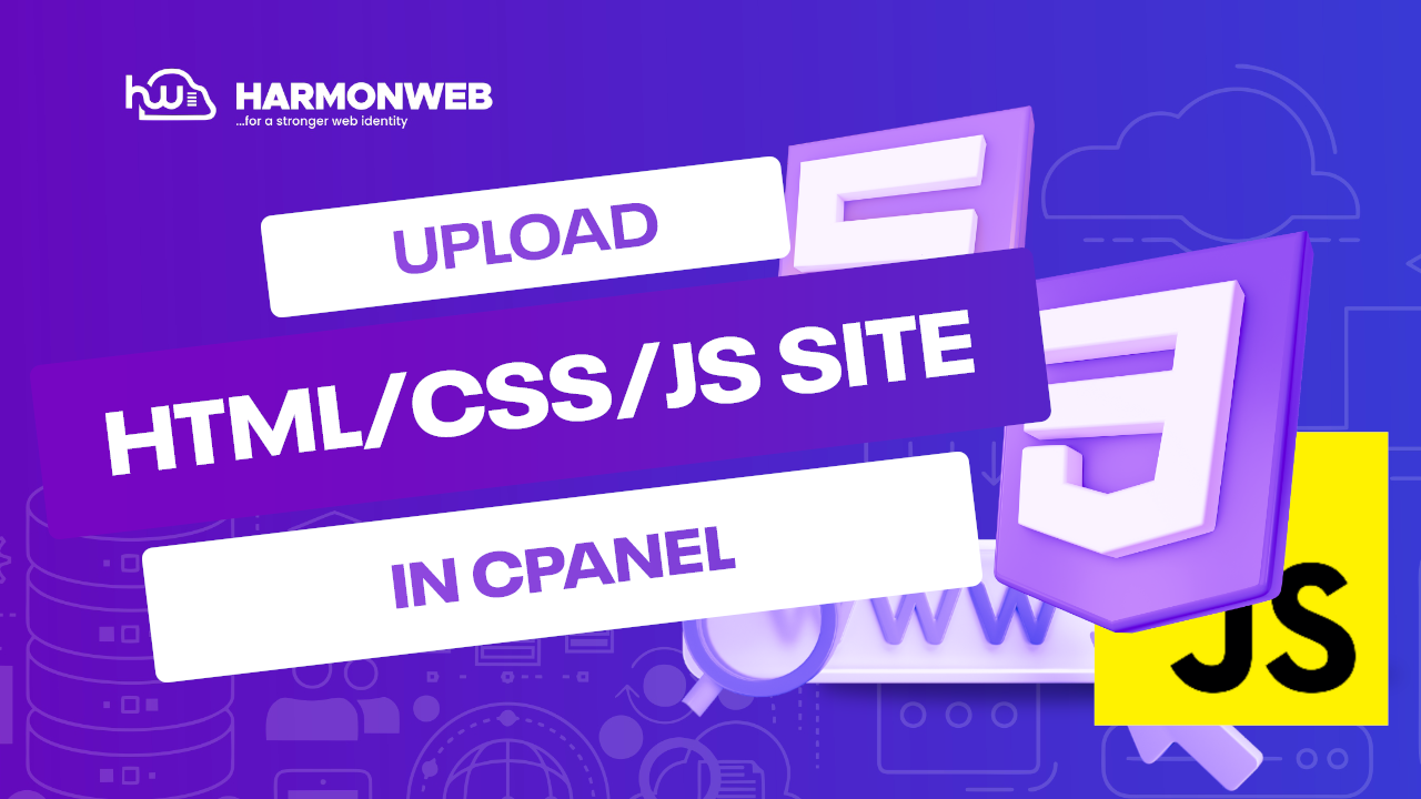 upload a website built with html, css, javascript img