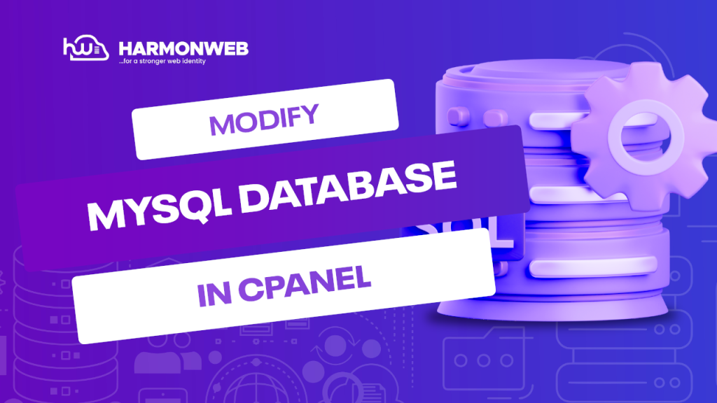 modifying mysql