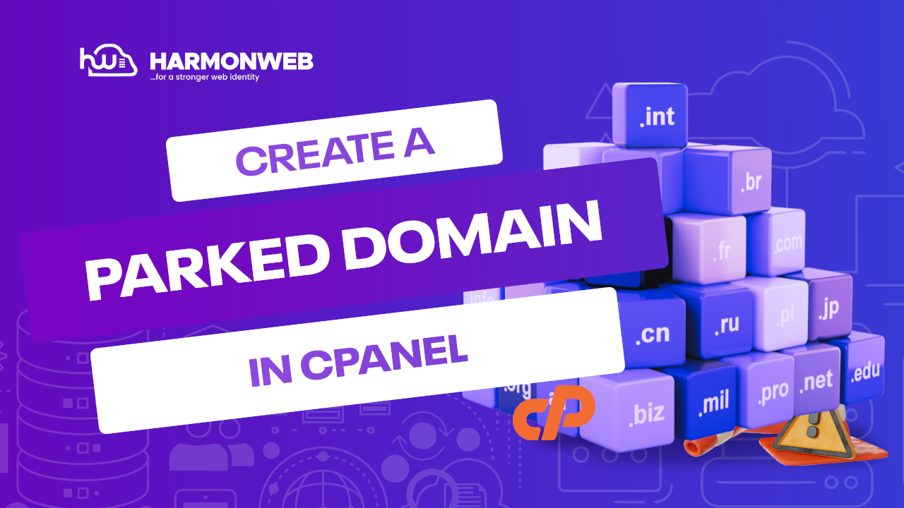 create a parked domain