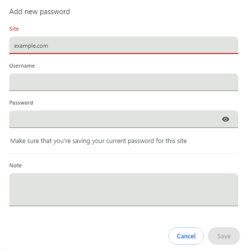 set and manage passwords with Google Password Manager