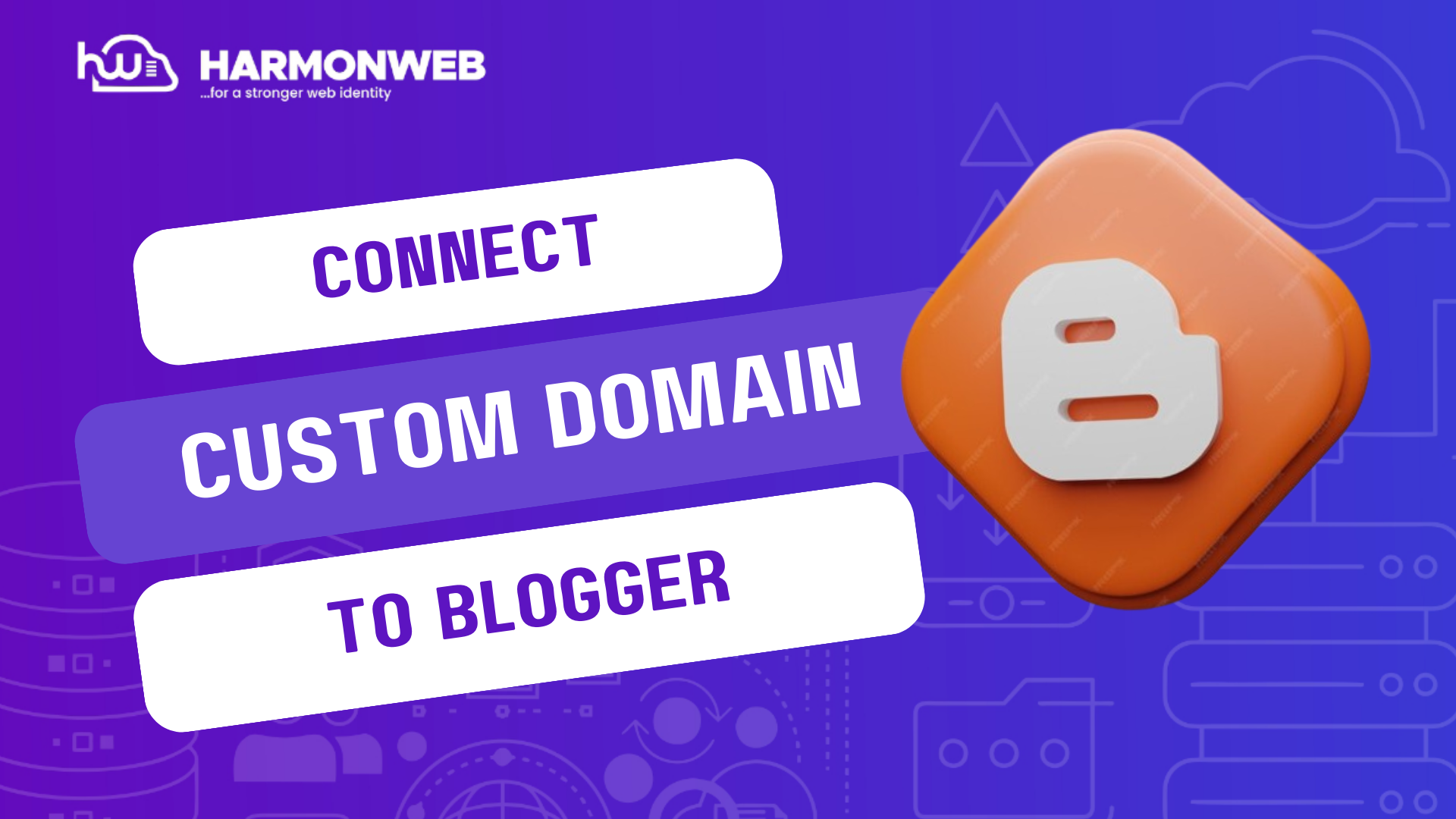 connect custom domain to blogger