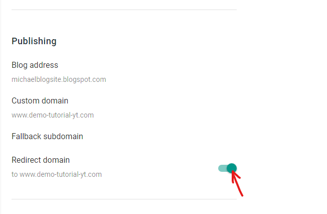 connect your custom domain to blogger