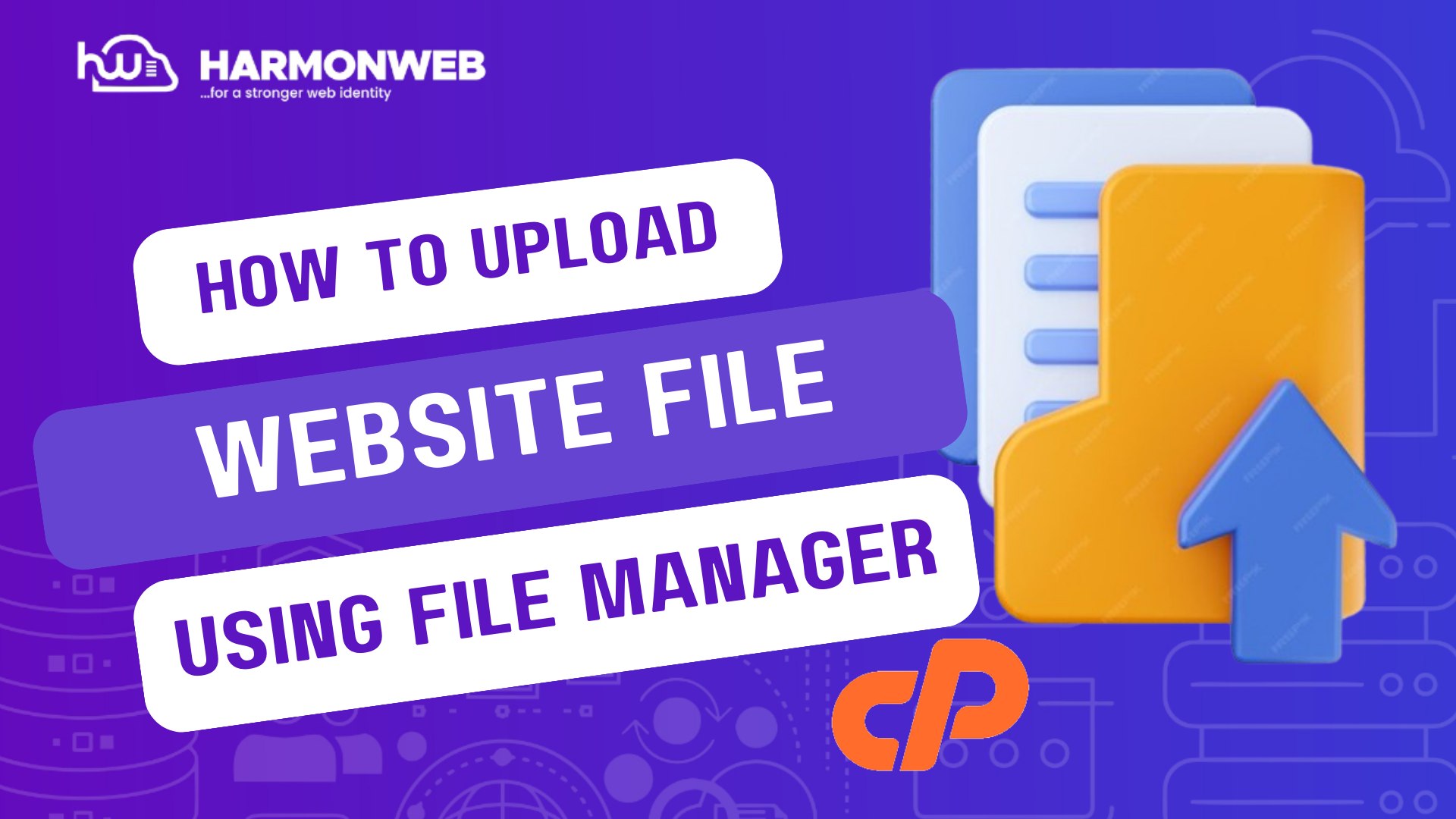 upload your website file using file manager