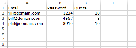 address importer in your cpanel