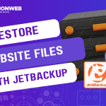 restore your website files on jetbackup