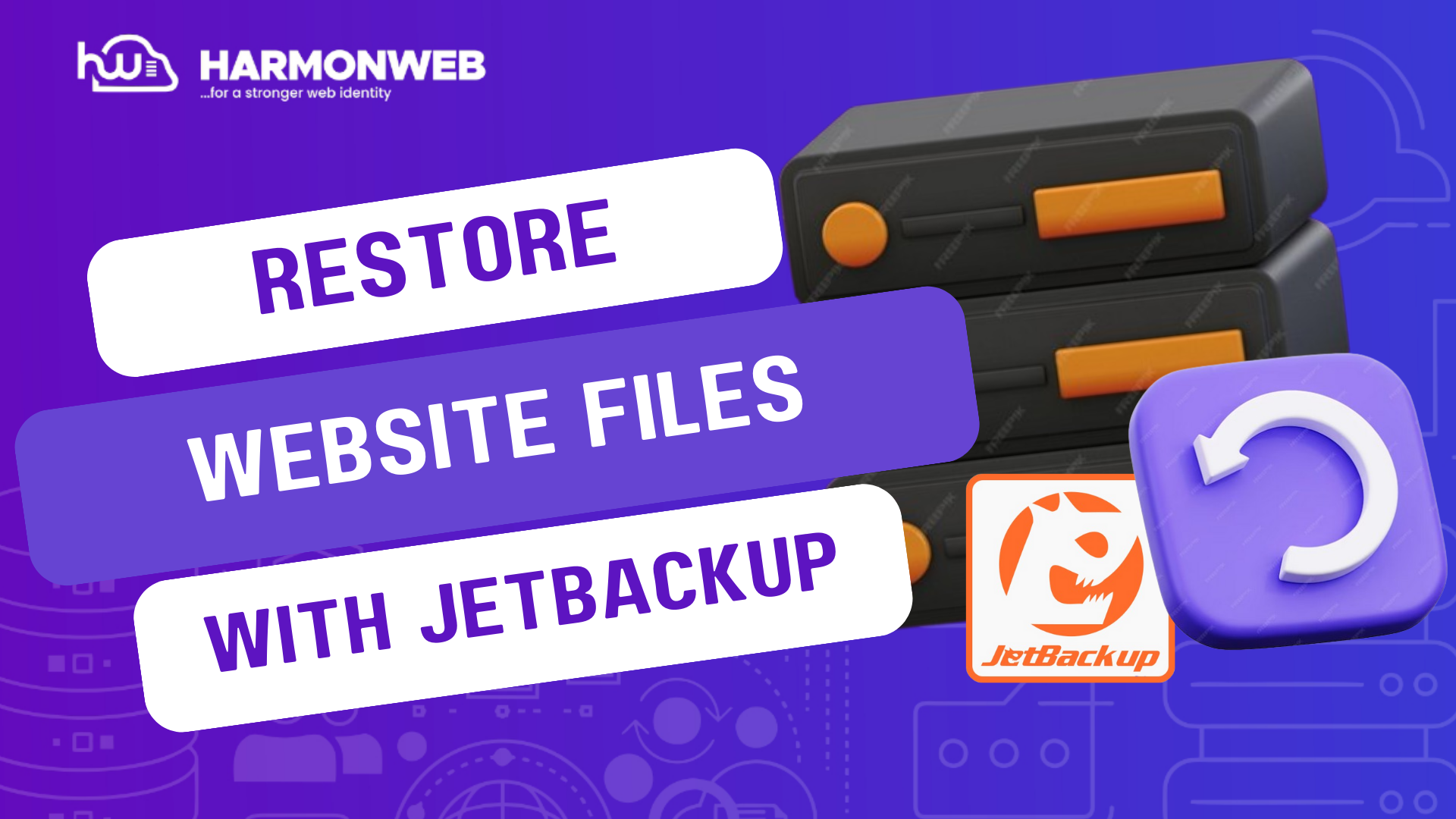 restore your website files on jetbackup