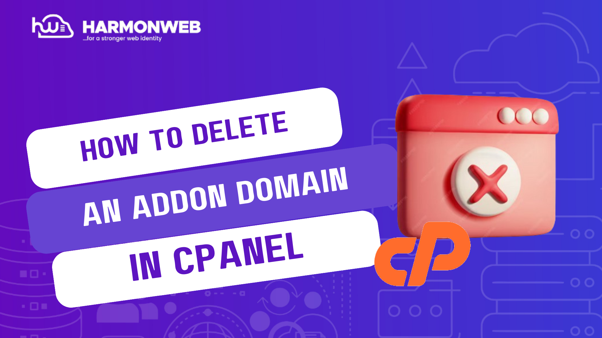 delete an addon domain