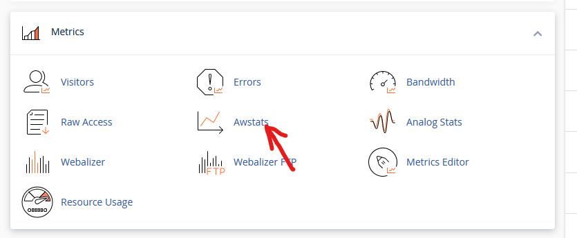 website stats with Awstats