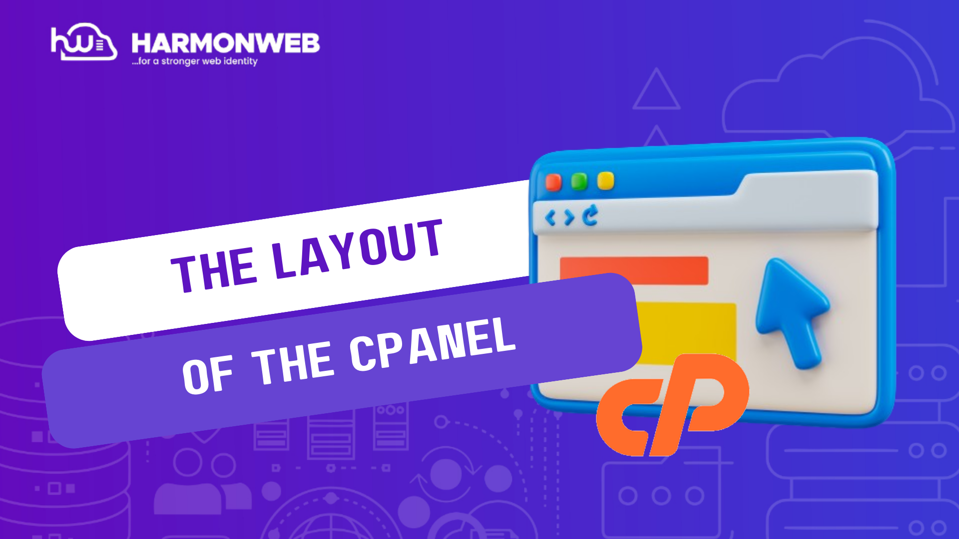 layout of the cpanel