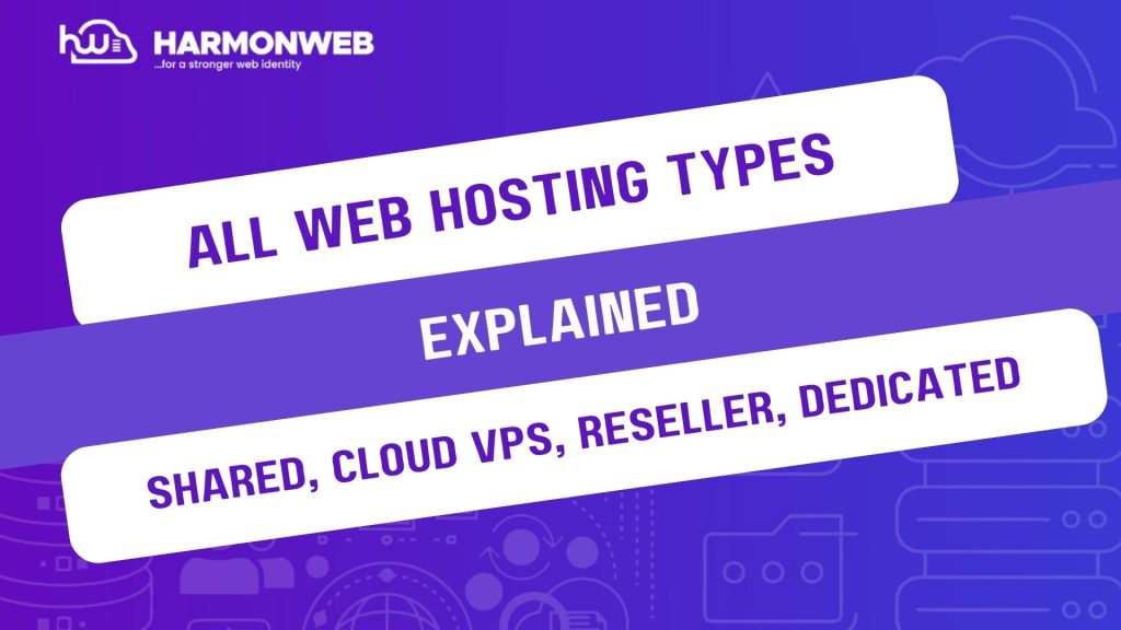 Types of web hosting